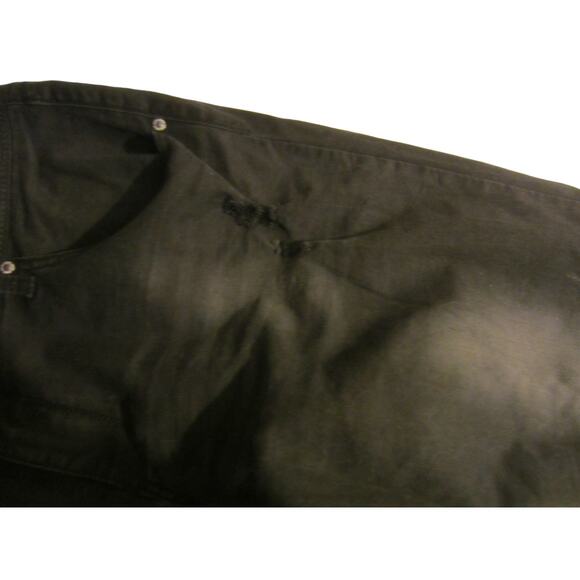 Black Stretch Straight-Leg Jeans Ariya Jeans Size 14 - Picture 5 of 12